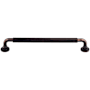 Top Knobs Lily 7-9/16 Inch Center to Center Handle Cabinet Pull from the Serene Series Tuscan Bronze