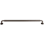 Top Knobs Serene 12 Inch Center to Center Handle Cabinet Pull Ash Gray