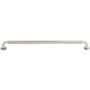 Top Knobs Serene 12 Inch Center to Center Handle Cabinet Pull Brushed Satin Nickel