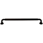 Top Knobs Serene 12 Inch Center to Center Handle Appliance Pull Flat Black