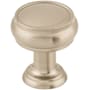 Top Knobs Eden 1 Inch Mushroom Cabinet Knob Brushed Satin Nickel