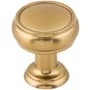 Top Knobs Eden 1 Inch Mushroom Cabinet Knob Honey Bronze