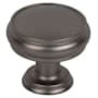 Top Knobs Eden 1-3/8 Inch Mushroom Cabinet Knob Ash Gray