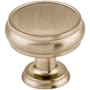 Top Knobs Eden 1-3/8 Inch Mushroom Cabinet Knob Brushed Satin Nickel