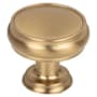 Top Knobs Eden 1-3/8 Inch Mushroom Cabinet Knob Honey Bronze