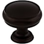 Top Knobs Eden 1-3/8 Inch Mushroom Cabinet Knob Oil Rubbed Bronze