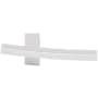 Top Knobs Slanted 3 Inch Long Finger Cabinet Pull from the Sanctuary Collection Polished Chrome