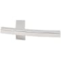 Top Knobs Slanted 3 Inch Long Finger Cabinet Pull from the Sanctuary Collection Polished Nickel