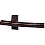Top Knobs Slanted 3 Inch Long Finger Cabinet Pull from the Sanctuary Collection Tuscan Bronze