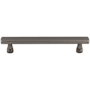 Top Knobs Kingsbridge 5 Inch Center to Center Bar Cabinet Pull from the Devon Series Ash Gray