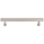 Top Knobs Kingsbridge 5 Inch Center to Center Bar Cabinet Pull from the Devon Series Brushed Satin Nickel