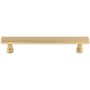 Top Knobs Kingsbridge 5 Inch Center to Center Bar Cabinet Pull from the Devon Series Honey Bronze