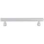 Top Knobs Kingsbridge 5 Inch Center to Center Bar Cabinet Pull from the Devon Series Polished Chrome