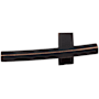Top Knobs Slanted 3 Inch Long Finger Cabinet Pull from the Sanctuary Collection Tuscan Bronze