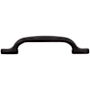 Top Knobs Torbay 3-3/4 Inch Center to Center Handle Cabinet Pull from the Devon Series Flat Black