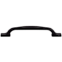 Top Knobs Devon 5-1/16 Inch Center to Center Arch Cabinet Pull Flat Black