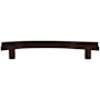 Top Knobs Flared 5 Inch Center to Center Bar Cabinet Pull from the Sanctuary Collection Oil Rubbed Bronze