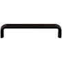 Top Knobs Devon 5-1/16 Inch Center to Center Handle Cabinet Pull Flat Black