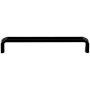 Top Knobs Devon 6-5/16 Inch Center to Center Handle Cabinet Pull Flat Black