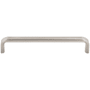 Top Knobs Devon 6-5/16 Inch Center to Center Handle Cabinet Pull Brushed Satin Nickel