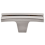 Top Knobs Flared 2-5/8 Inch Bar Cabinet Knob from the Sanctuary Collection Brushed Satin Nickel