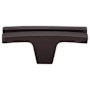 Top Knobs Flared 2-5/8 Inch Bar Cabinet Knob from the Sanctuary Collection Oil Rubbed Bronze