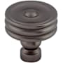 Top Knobs Devon 1-1/4 Inch Mushroom Cabinet Knob Ash Gray