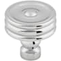 Top Knobs Devon 1-1/4 Inch Mushroom Cabinet Knob Polished Chrome