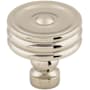 Top Knobs Devon 1-1/4 Inch Mushroom Cabinet Knob Polished Nickel