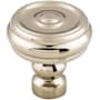 Top Knobs Devon 1-1/4 Inch Mushroom Cabinet Knob Polished Nickel
