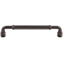 Top Knobs Brixton 6-5/16 Inch Center to Center Handle Cabinet Pull from the Devon Series Ash Gray