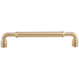Top Knobs Brixton 6-5/16 Inch Center to Center Handle Cabinet Pull from the Devon Series Honey Bronze