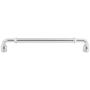 Top Knobs Devon 7-9/16 Inch Center to Center Handle Cabinet Pull Polished Chrome