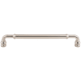 Top Knobs Devon 7-9/16 Inch Center to Center Handle Cabinet Pull Polished Nickel