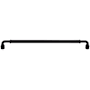 Top Knobs Devon 12 Inch Center to Center Handle Cabinet Pull Flat Black