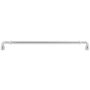 Top Knobs Devon 12 Inch Center to Center Handle Cabinet Pull Polished Chrome