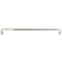 Top Knobs Devon 18 Inch Center to Center Handle Appliance Pull Polished Nickel