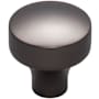 Top Knobs Kinney 1-1/8 Inch Mushroom Cabinet Knob from the Lynwood Collection Ash Gray