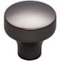 Top Knobs Kinney 1-1/4 Inch Mushroom Cabinet Knob from the Lynwood Collection Ash Gray