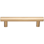 Top Knobs Hillmont 3-3/4 Inch Center to Center Bar Cabinet Pull from the Lynwood Series Honey Bronze