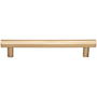 Top Knobs Hillmont 5 Inch Center to Center Bar Cabinet Pull from the Lynwood Series Honey Bronze