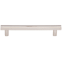 Top Knobs Hillmont 5 Inch Center to Center Bar Cabinet Pull from the Lynwood Series Polished Nickel