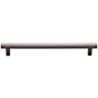 Top Knobs Hillmont 7-9/16 Inch Center to Center Bar Cabinet Pull from the Lynwood Series Ash Gray