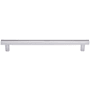 Top Knobs Hillmont 7-9/16 Inch Center to Center Bar Cabinet Pull from the Lynwood Series Polished Chrome
