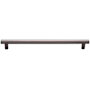 Top Knobs Hillmont 8-13/16 Inch Center to Center Bar Cabinet Pull from the Lynwood Series Ash Gray