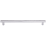 Top Knobs Hillmont 8-13/16 Inch Center to Center Bar Cabinet Pull from the Lynwood Series Polished Chrome