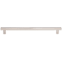 Top Knobs Hillmont 8-13/16 Inch Center to Center Bar Cabinet Pull from the Lynwood Series Polished Nickel
