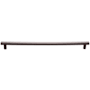 Top Knobs Hillmont 12 Inch Center to Center Bar Cabinet Pull from the Lynwood Series Ash Gray
