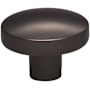 Top Knobs Hillmont 1-3/8 Inch Oval Cabinet Knob from the Lynwood Collection Ash Gray