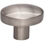 Top Knobs Hillmont 1-3/8 Inch Oval Cabinet Knob from the Lynwood Collection Brushed Satin Nickel